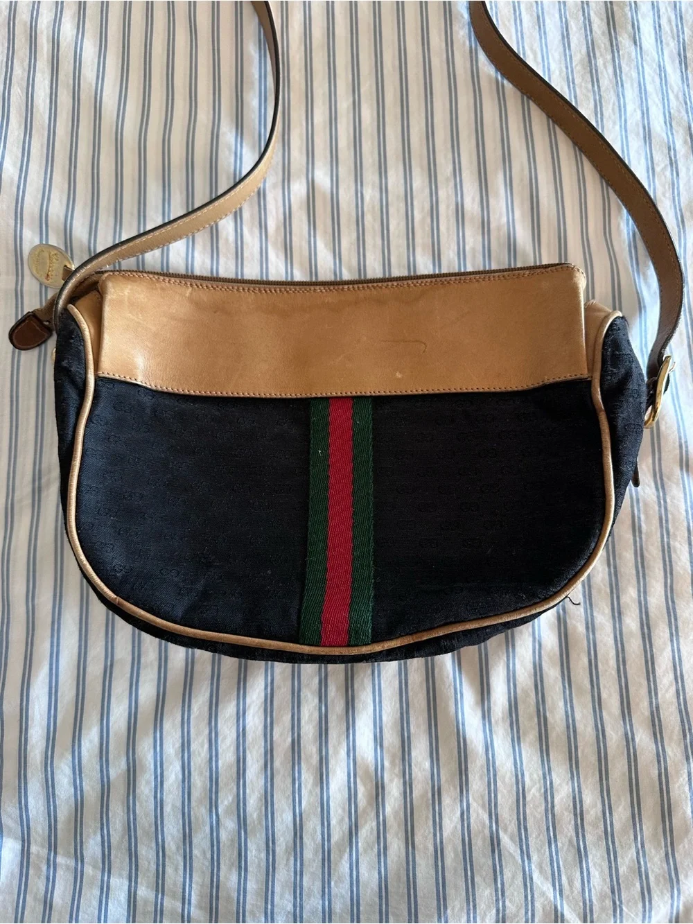 Vintage Gucci Micro GG Canvas Bag - Picture 2 of 16